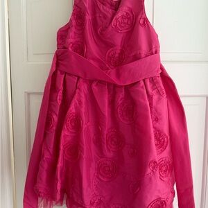 George Kids Formal Dress in Bright Pink